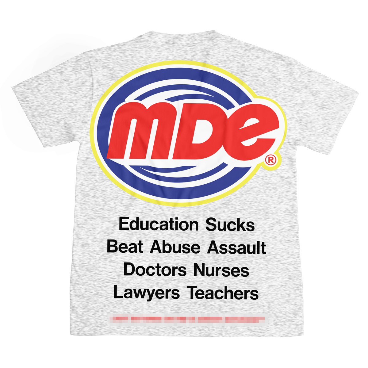 Education Sucks (Grey) 1