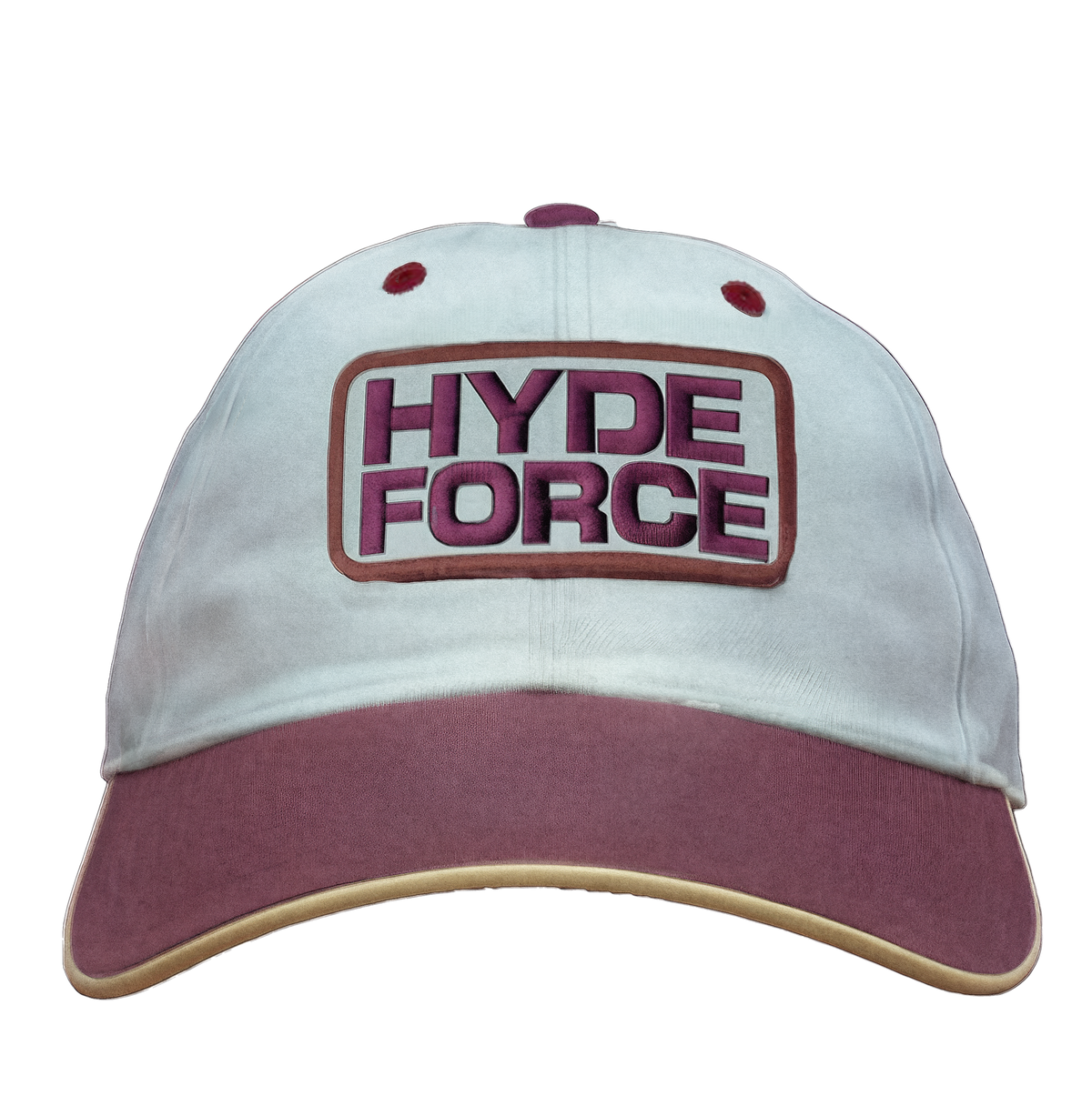 HYDE FORCE Patch Hat (Maroon-White) 1